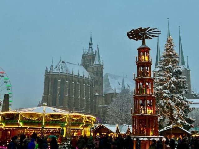 Altstadtpension Am Dom Ерфурт Екстер'єр фото